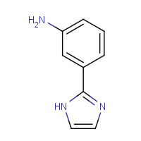 161887-05-4 3-(1H-imidazol-2-yl)aniline chemical structure
