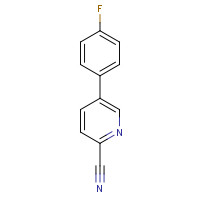 914349-75-0 5-(4-fluorophenyl)pyridine-2-carbonitrile chemical structure
