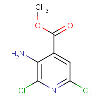 458543-81-2 methyl 3-amino-2,6-dichloropyridine-4-carboxylate chemical structure