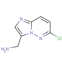 560109-30-0 (6-chloroimidazo[1,2-b]pyridazin-3-yl)methanamine chemical structure