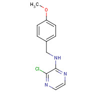512803-49-5 3-chloro-N-[(4-methoxyphenyl)methyl]pyrazin-2-amine chemical structure