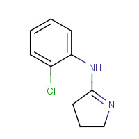 21748-08-3 N-(2-chlorophenyl)-3,4-dihydro-2H-pyrrol-5-amine chemical structure