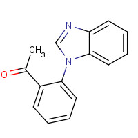 25700-08-7 1-[2-(benzimidazol-1-yl)phenyl]ethanone chemical structure