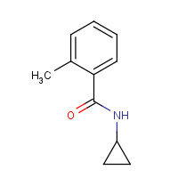 574718-63-1 N-cyclopropyl-2-methylbenzamide chemical structure