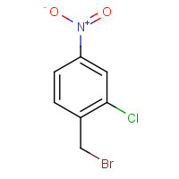 42533-63-1 1-(bromomethyl)-2-chloro-4-nitrobenzene chemical structure