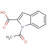 10441-26-6 1-acetylindole-2-carboxylic acid chemical structure