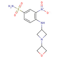 1257048-80-8 3-nitro-4-[[1-(oxetan-3-yl)azetidin-3-yl]amino]benzenesulfonamide chemical structure