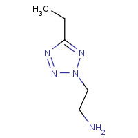 1056623-40-5 2-(5-ethyltetrazol-2-yl)ethanamine chemical structure