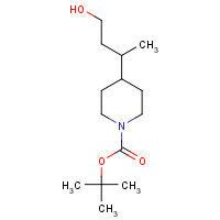 919360-49-9 tert-butyl 4-(4-hydroxybutan-2-yl)piperidine-1-carboxylate chemical structure