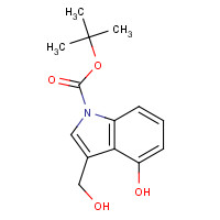 914349-12-5 tert-butyl 4-hydroxy-3-(hydroxymethyl)indole-1-carboxylate chemical structure