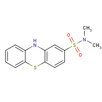 1090-78-4 N,N-dimethyl-10H-phenothiazine-2-sulfonamide chemical structure