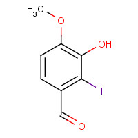 138490-94-5 3-hydroxy-2-iodo-4-methoxybenzaldehyde chemical structure