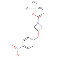319451-51-9 tert-butyl 3-(4-nitrophenoxy)azetidine-1-carboxylate chemical structure