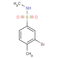 941294-51-5 3-bromo-N,4-dimethylbenzenesulfonamide chemical structure