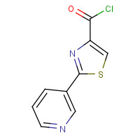180992-31-8 2-pyridin-3-yl-1,3-thiazole-4-carbonyl chloride chemical structure