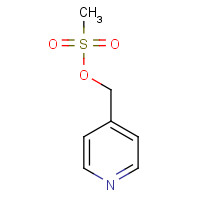 113641-16-0 pyridin-4-ylmethyl methanesulfonate chemical structure
