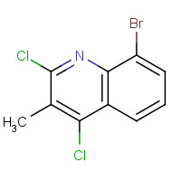 1259439-92-3 8-bromo-2,4-dichloro-3-methylquinoline chemical structure