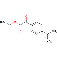 34906-84-8 ethyl 2-oxo-2-(4-propan-2-ylphenyl)acetate chemical structure