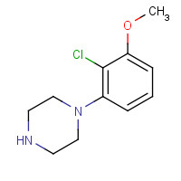 846031-61-6 1-(2-chloro-3-methoxyphenyl)piperazine chemical structure