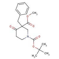 193274-00-9 1-O-tert-butyl 3-O-methyl 3-benzyl-4-oxopiperidine-1,3-dicarboxylate chemical structure