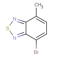 2255-80-3 4-bromo-7-methyl-2,1,3-benzothiadiazole chemical structure