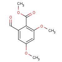 17846-90-1 methyl 2-formyl-4,6-dimethoxybenzoate chemical structure