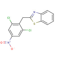 315228-04-7 2-[(2,6-dichloro-4-nitrophenyl)methyl]-1,3-benzothiazole chemical structure