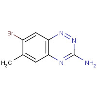 867333-38-8 7-bromo-6-methyl-1,2,4-benzotriazin-3-amine chemical structure