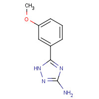 289710-96-9 5-(3-methoxyphenyl)-1H-1,2,4-triazol-3-amine chemical structure