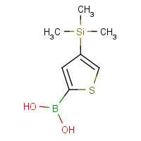 222840-90-6 (4-trimethylsilylthiophen-2-yl)boronic acid chemical structure