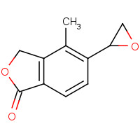 1255206-68-8 4-methyl-5-(oxiran-2-yl)-3H-2-benzofuran-1-one chemical structure