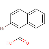 17542-05-1 2-bromonaphthalene-1-carboxylic acid chemical structure