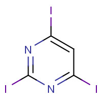 374077-22-2 2,4,6-triiodopyrimidine chemical structure