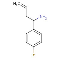 1159883-05-2 1-(4-fluorophenyl)but-3-en-1-amine chemical structure