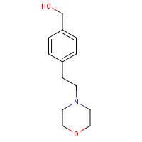 1323407-37-9 [4-(2-morpholin-4-ylethyl)phenyl]methanol chemical structure