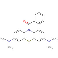 1249-97-4 [3,7-bis(dimethylamino)phenothiazin-10-yl]-phenylmethanone chemical structure