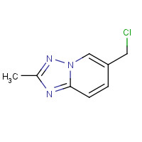 1375302-31-0 6-(chloromethyl)-2-methyl-[1,2,4]triazolo[1,5-a]pyridine chemical structure