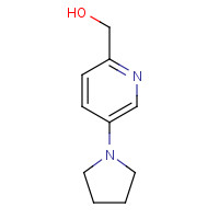 930110-98-8 (5-pyrrolidin-1-ylpyridin-2-yl)methanol chemical structure