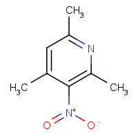 21203-55-4 2,4,6-trimethyl-3-nitropyridine chemical structure
