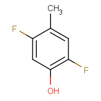 1260892-16-7 2,5-difluoro-4-methylphenol chemical structure