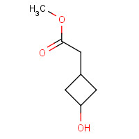 1148130-13-5 methyl 2-(3-hydroxycyclobutyl)acetate chemical structure