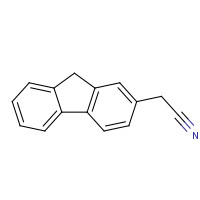 37411-83-9 2-(9H-fluoren-2-yl)acetonitrile chemical structure