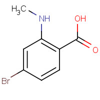861526-61-6 4-bromo-2-(methylamino)benzoic acid chemical structure
