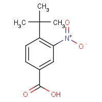59719-78-7 4-tert-butyl-3-nitrobenzoic acid chemical structure