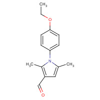 347331-41-3 1-(4-ethoxyphenyl)-2,5-dimethylpyrrole-3-carbaldehyde chemical structure