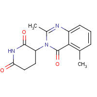 1015474-17-5 3-(2,5-dimethyl-4-oxoquinazolin-3-yl)piperidine-2,6-dione chemical structure
