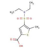 1185853-42-2 4-(diethylsulfamoyl)-5-methylthiophene-2-carboxylic acid chemical structure