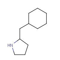 60601-74-3 2-(cyclohexylmethyl)pyrrolidine chemical structure