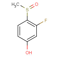 859538-50-4 3-fluoro-4-methylsulfinylphenol chemical structure