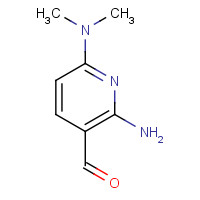 1289035-29-5 2-amino-6-(dimethylamino)pyridine-3-carbaldehyde chemical structure